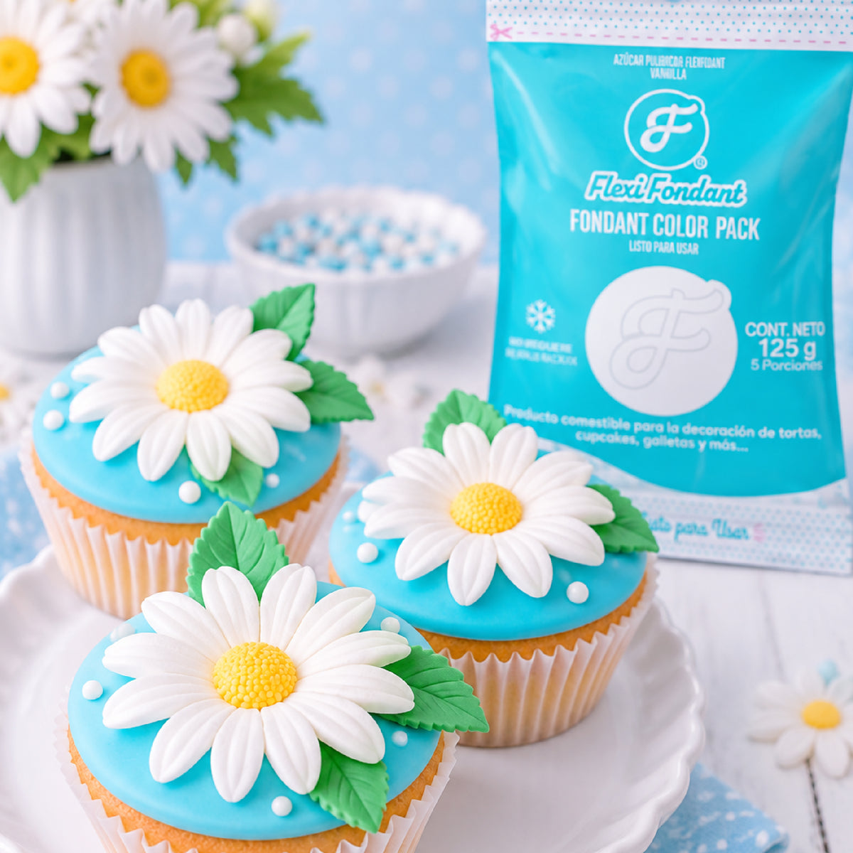 FlexiFondant / Fondant Color Blanco
