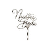 TOPPERS / NUESTRA BODA PLATEADO