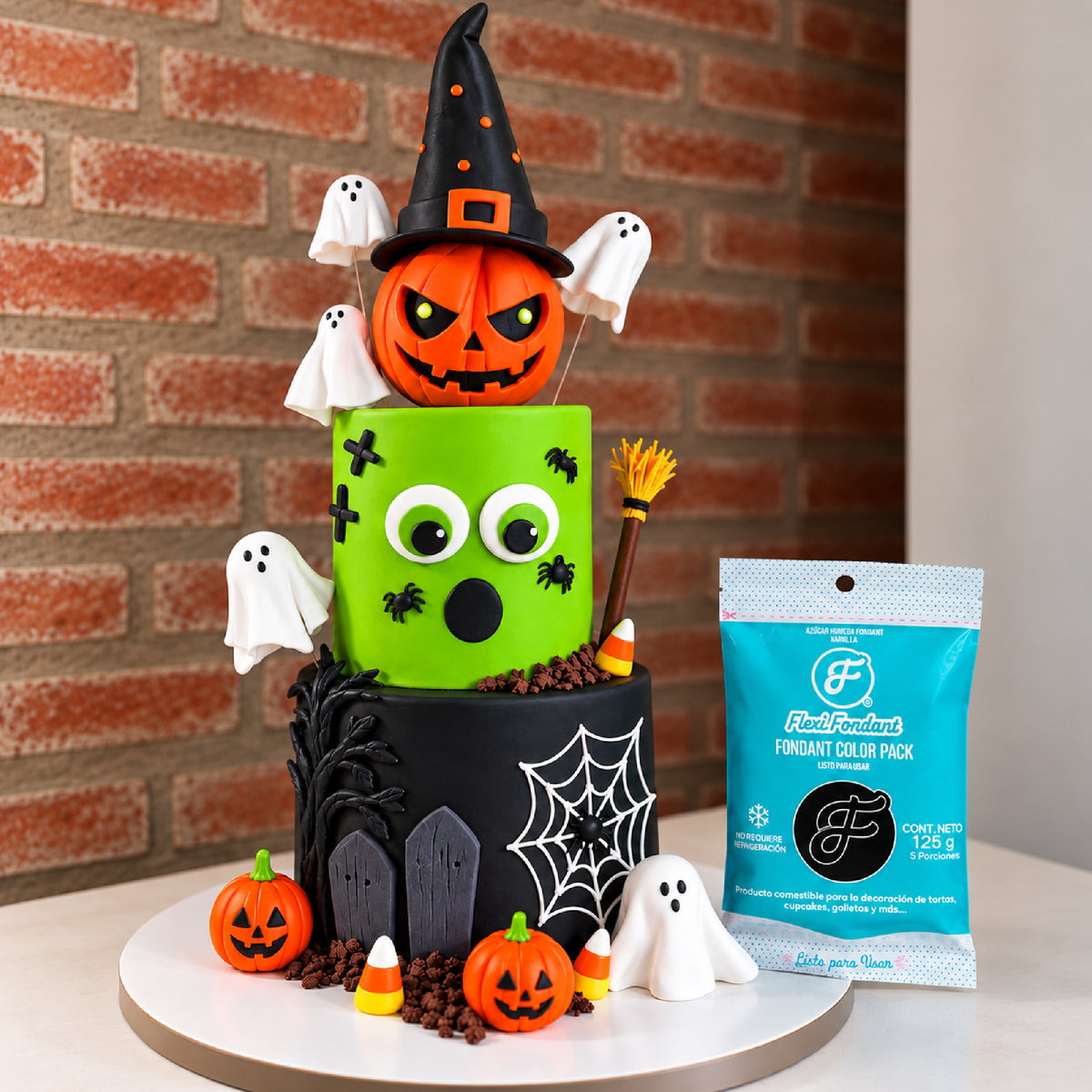 FlexiFondant / Fondant Color Negro