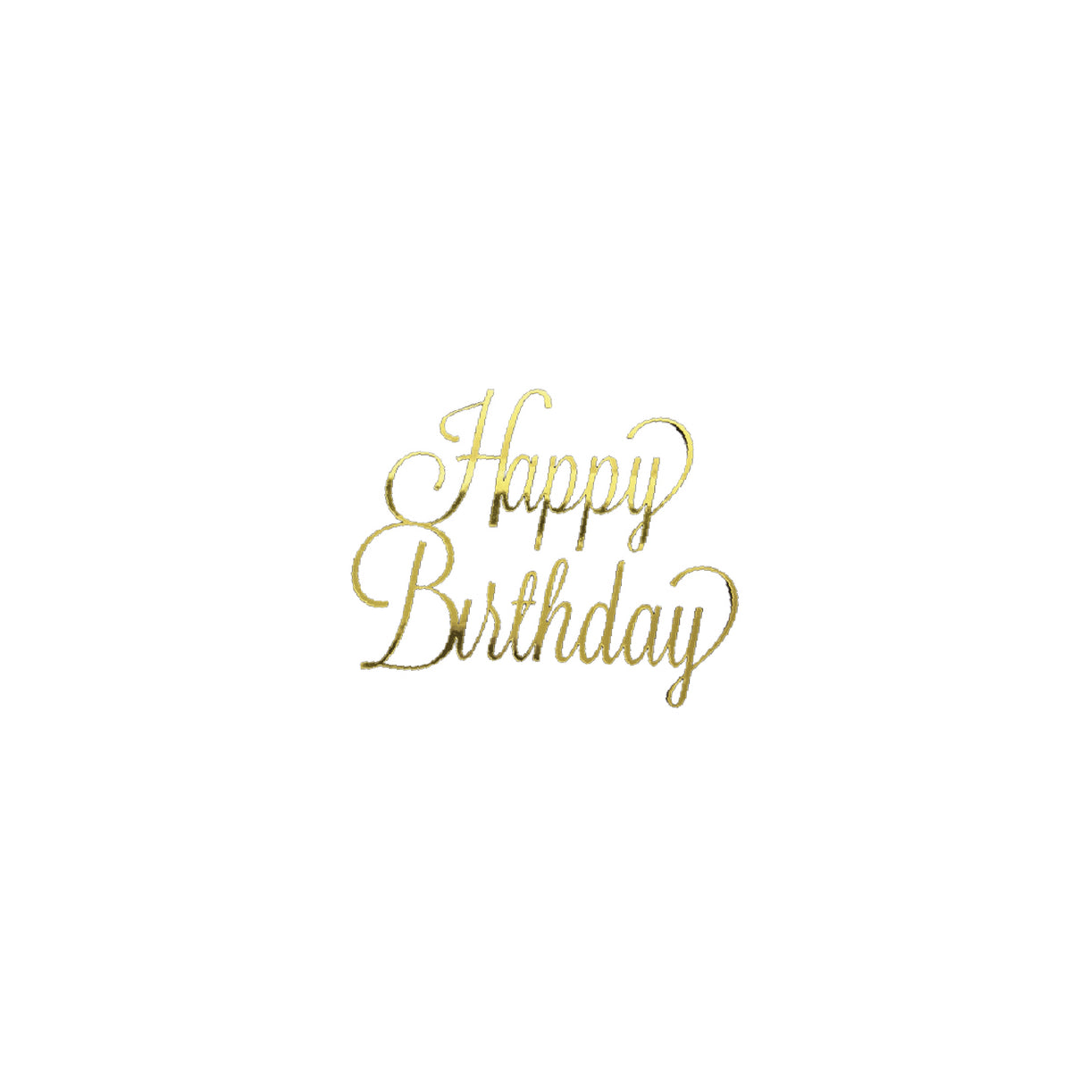 TOPPERS / HAPPY BIRTHDAY CURSIVA 1