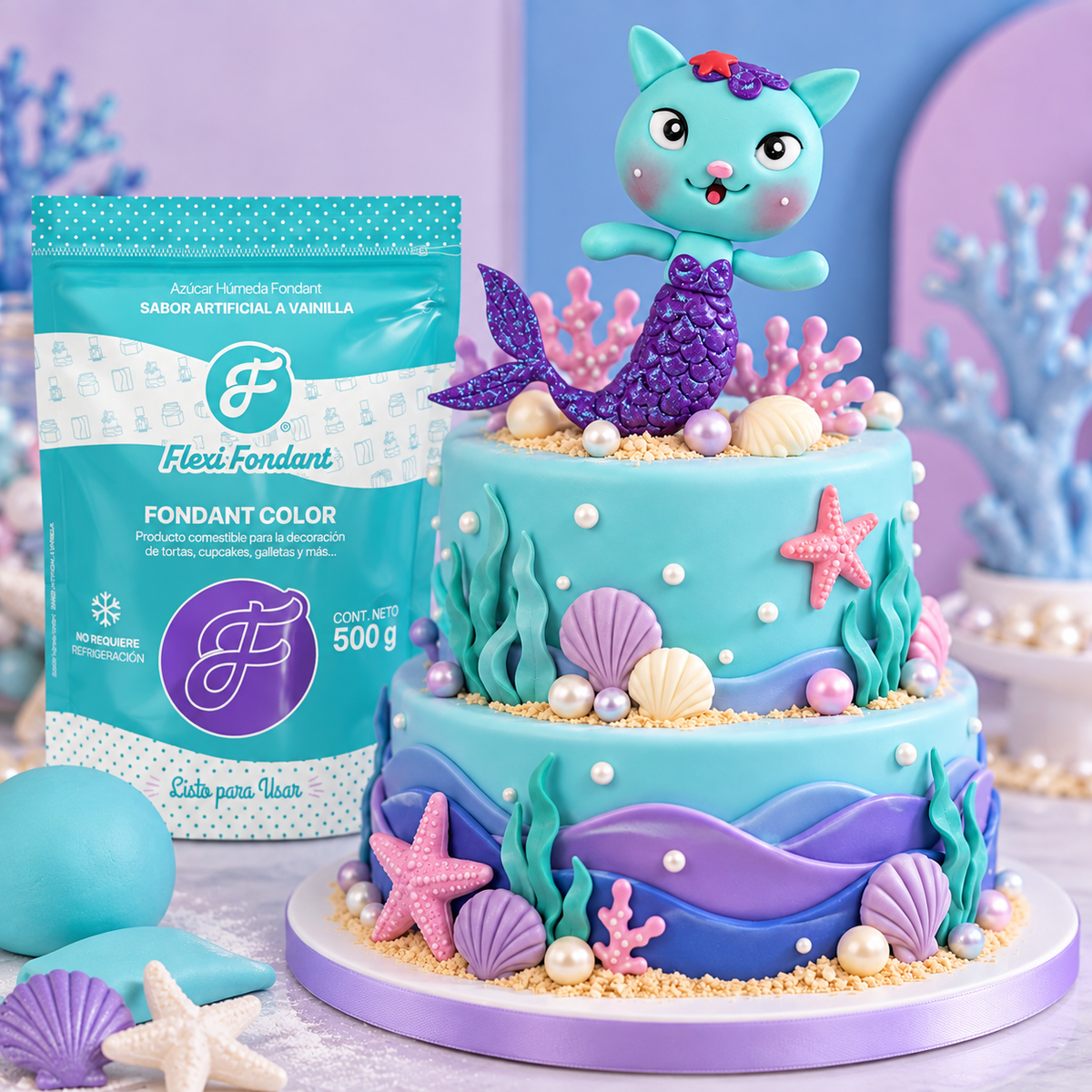FlexiFondant / Fondant Color Morado