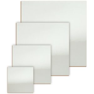 BASE / BLONDA CUADRADA PLATEADA