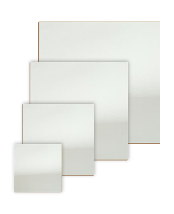 BASE / BLONDA CUADRADA PLATEADA