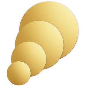 BASES / BLONDAS REDONDAS DORADAS