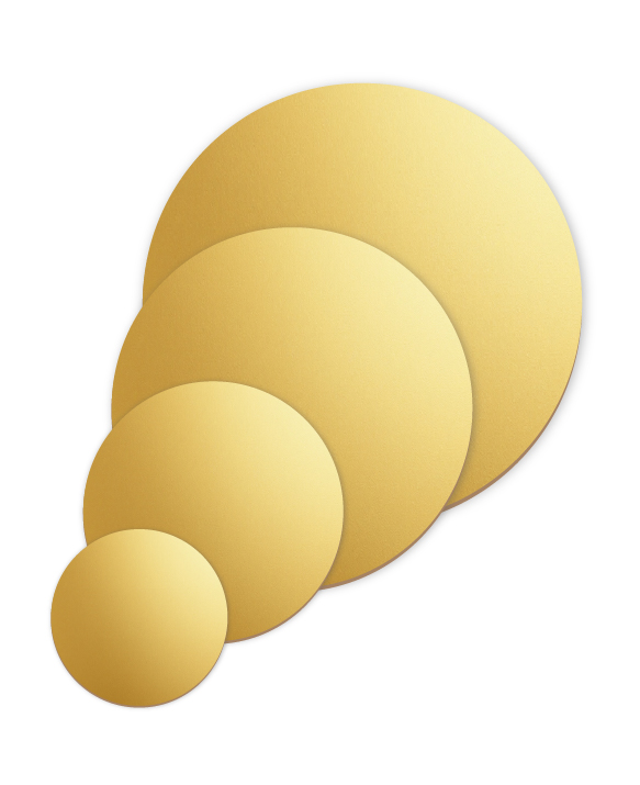 BASES / BLONDAS REDONDAS DORADAS