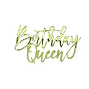 TOPPER BIRTHDAY QUEEN 1
