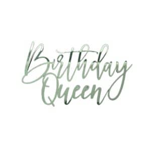 TOPPER BIRTHDAY QUEEN 1