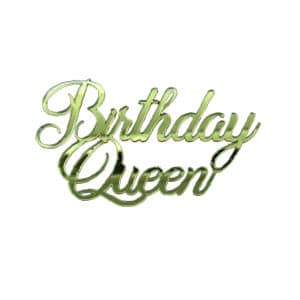 TOPPER BIRTHDAY QUEEN 2