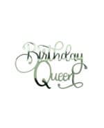 TOPPER BIRTHDAY QUEEN 3