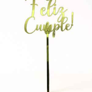 TOPPER FELIZ CUMPLE