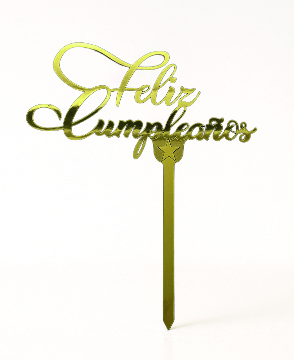 FELIZ CUMPLEAÑOS 2 D TOPPER FELIZ CUMPLEAÑOS 2