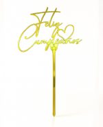 TOPPER FELIZ CUMPLEAÑOS CUR 2