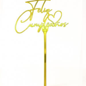 TOPPER FELIZ CUMPLEAÑOS CUR 2