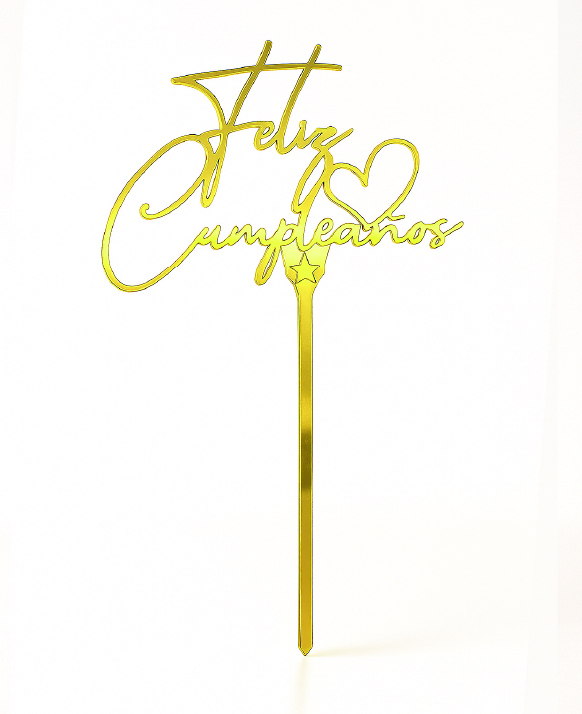 FELIZ CUMPLEAÑOS CUR COR D TOPPER FELIZ CUMPLEAÑOS CUR 2