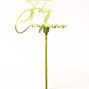 TOPPER FELIZ CUMPLEAÑOS CUR D