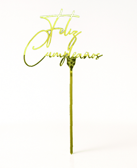 FELIZ CUMPLEAÑOS CUR D TOPPER FELIZ CUMPLEAÑOS CUR D