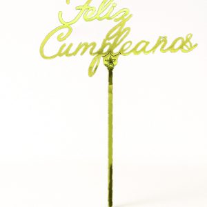 TOPPER FELIZ CUMPLEAÑOS