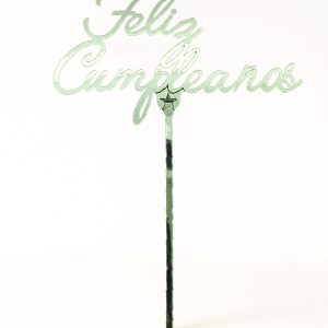 TOPPER FELIZ CUMPLEAÑOS