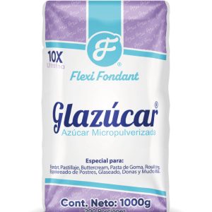 GLAZÚCAR FLEXIFONDANT azúcar glass AZÚCAR MICROPULVERIZADA