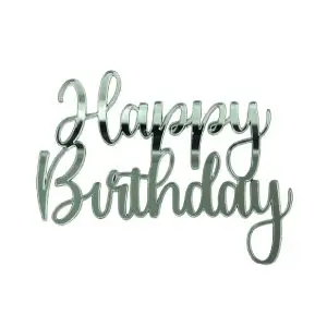 TOPPER Happy Birthday Cursiva 4