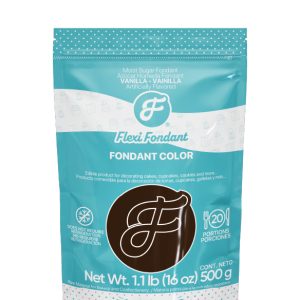 FLEXIFONDANT, FONDANT MARRÓN