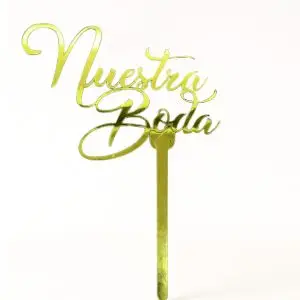 TOPPER NUESTRA BODA