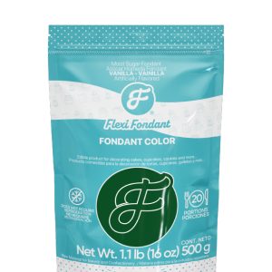 FLEXIFONDANT, FONDANT VERDE NAVIDAD